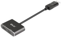 Club 3D USB Hub - CSV-7220 (Multi Stream, DisplayPort 1.4 to DisplayPort + HDMI, 2x4K60Hz) (CSV-7220) - smart-otthon