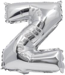 Procos Betű formájú fólia lufi ezüst színben - Z betű 32cm (91275)