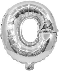 Procos Betű formájú fólia lufi ezüst színben - O betű 32cm (91264)
