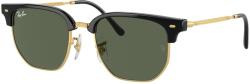 Ray-Ban RJ9116S 100/71 JUNIOR NEW CLUBMASTER Black On Gold Dark Green napszemüveg (RJ9116S 100 71)