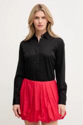 GUESS ing TIZIANA női, galléros, fekete, regular, W5RH31 WAF10 - fekete L