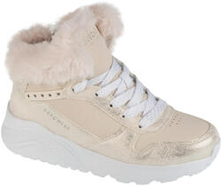 Skechers Gyerek téli csizma, Uno Lite - Comfurt Collar S bézs