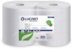 Lucart Toalettpapír 2 rétegű nagytekercses 240m 26cm átmérő Lucart Eco 26 J fehér (UBC92)