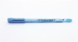 FlexOffice Zseléstoll 0, 25mm kupakos törölhető Flexoffice FlexCorrect kék (FOZS002K36)