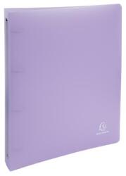 Exacompta Gyűrűs könyv 4 gyűrű 40mm A4 PP Exacompta pasztell lila (EX51975E)