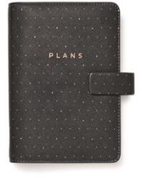 Filofax Kalendárium gyűrűs betétlapokkal personal méret Filofax Moonlight fekete (NFX022654)