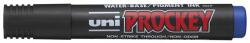 uni Jelölőmarker vízbázisú 1, 2-1, 8mm Uni Prockey PM-122 kék (TUPM122K)