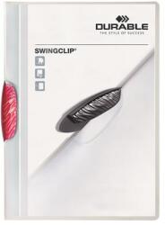 DURABLE Gyorsfűző klipes A4 Durable Swingclip 30 rózsaszín (DB226035)