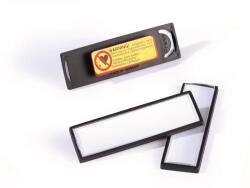 Durable Névkitűző 17x67mm mágneses Durable CLIP CARD fekete (DB813201)