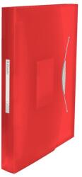 Esselte Mapa de prezentare A4 cu elastic plastic rosu Esselte Vivida (ESS624016) - dacris
