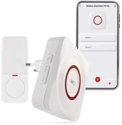 EMOS GoSmart vezeték nélküli csengő wifivel Emos (EM P5735WS)