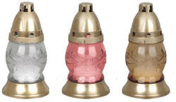 Zniczplast Sírgyertya, színkeverék, 10 h, 40 g, 15 cm, sírhoz (STP012173247)