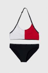 Tommy Hilfiger kétrészes gyerek fürdőruha sötétkék - sötétkék 164-176