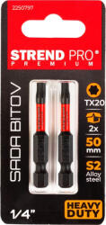 Strend Pro Bit Strend Pro Premium Torx, T 20, csomag 2 db (STP012250797)