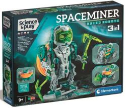 Clementoni Science &, Play: Robot minier spațial 3 în 1 de construit - Clementoni (50899)