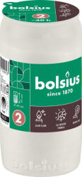 Bolsius Gyertya utántöltő, 40 óra, 110 g, 48x95 mm, mécseshez, fehér, olaj (STP012174470)