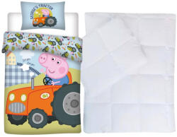  Peppa Malac ovis ágynemű szett (traktor)