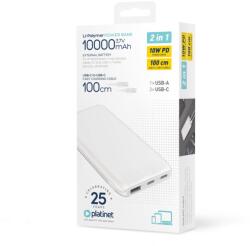 Platinet PMPB1010W 10000mAh PowerBank White (PMPB1010W) (PMPB1010W)