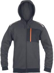 CERVA EMERTON STR kapucnis kardigán narancssárga M (03060160G3002)