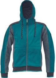 CERVA DAYBORO kapucnis kardigán petrolkék L (0306007455003)
