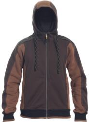 CERVA DAYBORO kapucnis kardigán sötétbarna S (0306007469001)