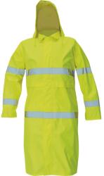 CERVA GORDON Hi-Vis esőköpeny sárga XL (0311006770004) - munkaruhatrade