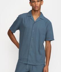 Revolution Short-Sleeved Camp Collar Shirt - L
