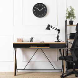  Biurko REA 120 cm Dąb złoty/Czarne (wipMMR0022)