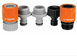 Truper CLICK-SET 5 részes gyorscsatlakozó készlet, 3/4" (12728) (T12728)