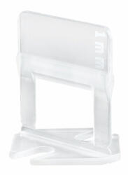 TRUPER SN-CL10 Ékes szintező kapu, 1 mm, 3-12 mm csempékhez, 100 db (102874) (T102874)
