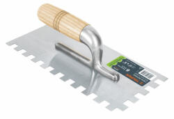 TRUPER LLM-6CG Fogazott glettelő fa markolattal, 13 x 28 cm / 12 mm (102703) (T102703)