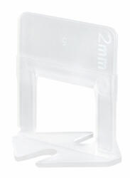 TRUPER SN-CL20 Ékes szintező kapu, 2 mm, 3-12 mm csempékhez, 100 db (100517) (T100517)