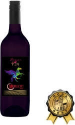 Bergervin Merlot 0, 75l édes vörös bor DRS