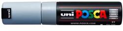 uni Marker UNI Posca PC-7M, varf rotund, 4.5-5.5mm, gri