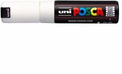 uni Marker UNI Posca PC-7M, varf rotund, 4.5-5.5mm, alb