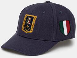 Aeronautica Militare pamut baseball sapka sötétkék, nyomott mintás - sötétkék Univerzális méret - answear - 14 990 Ft