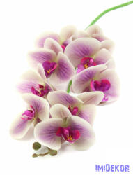  Phalaenopsis orchidea 9 fejes ág 100cm - Lila átmenetes