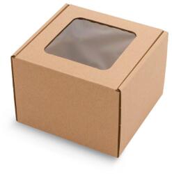  Cutie cu capac transparent, 130x130x100mm, 10 bucati (P2278)