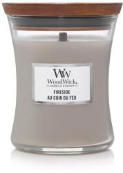 WoodWick Fireside kis üveggyertya 85 g