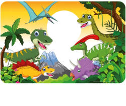  Dinoszaurusz World tányéralátét 43x28 cm (ARJ097141) - oliviashop