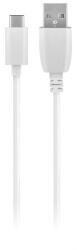 Maxlife Cablu Date si Incarcare USB-A - USB-C MaXlife, 20W, 3m, Alb