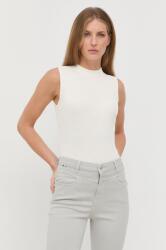 HUGO BOSS mellény félgarbó nyakú, bézs, 50473237 - bézs XL
