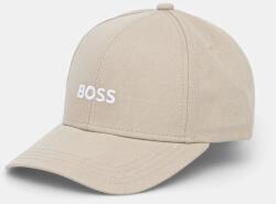 BOSS pamut baseball sapka bézs, nyomott mintás, 50495121 - bézs Univerzális méret - answear - 11 990 Ft