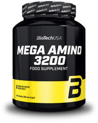 BioTechUSA Mega Amino 3200 - complex de aminoacizi cu puritate farmaceutica de 100%, 500 tablete