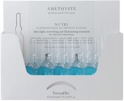 Tratament pentru par uscat Farmavita Amethyste Nutri Luminescence Nutri Lotion, 12x8ml