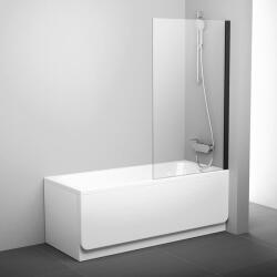 RAVAK PVS1 Paravan cada fix 80 cm, profil negru (79840300z1)