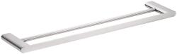 Bemeta Organic Suport prosop baie tip bara dubla 64 cm, inox (157104051)