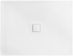 Besco Cadita dus dreptunghiulara compozit Besco Nox Ultraslim 130x90 cm, alb (BMN130-90-BB)