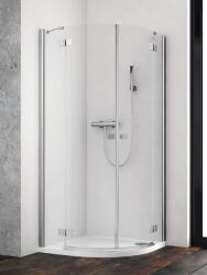 Radaway Cabina dus semirotunda cu usi batante Radaway Essenza PDD 80x80 cm (1385002-01-01L/1385002-01-01R)