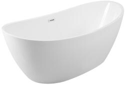 Besco Cada freestanding ovala Besco Ayla acril 170x80 cm, alb (WAS-170-A)